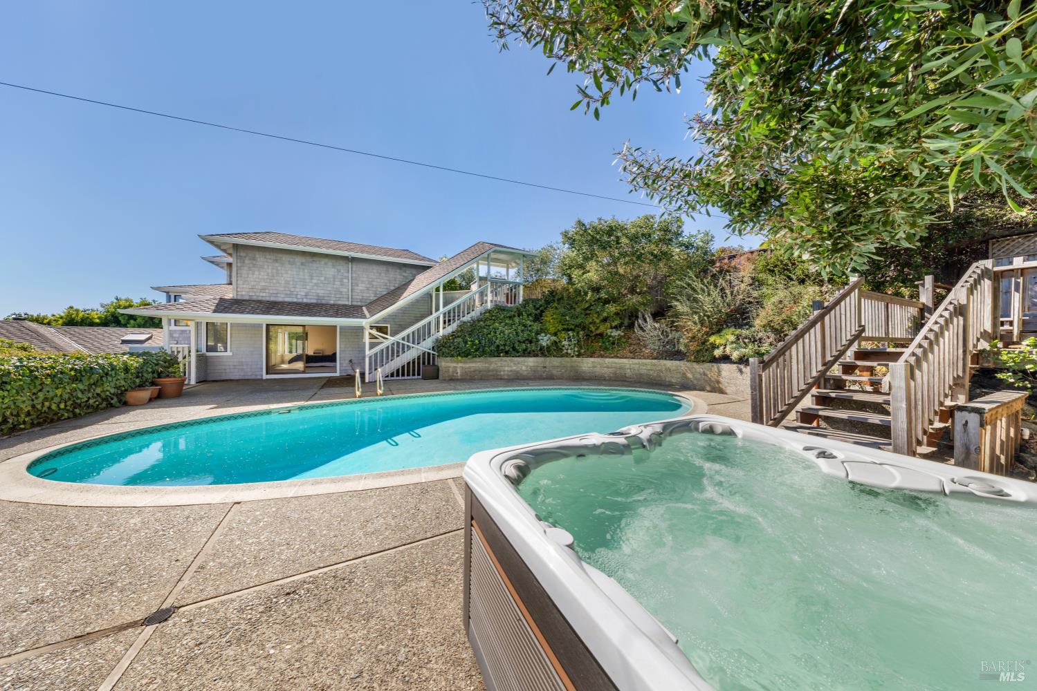 500 Ridge Road Tiburon, CA 94920 - Photo 2 of 42 a view of house with outdoor space