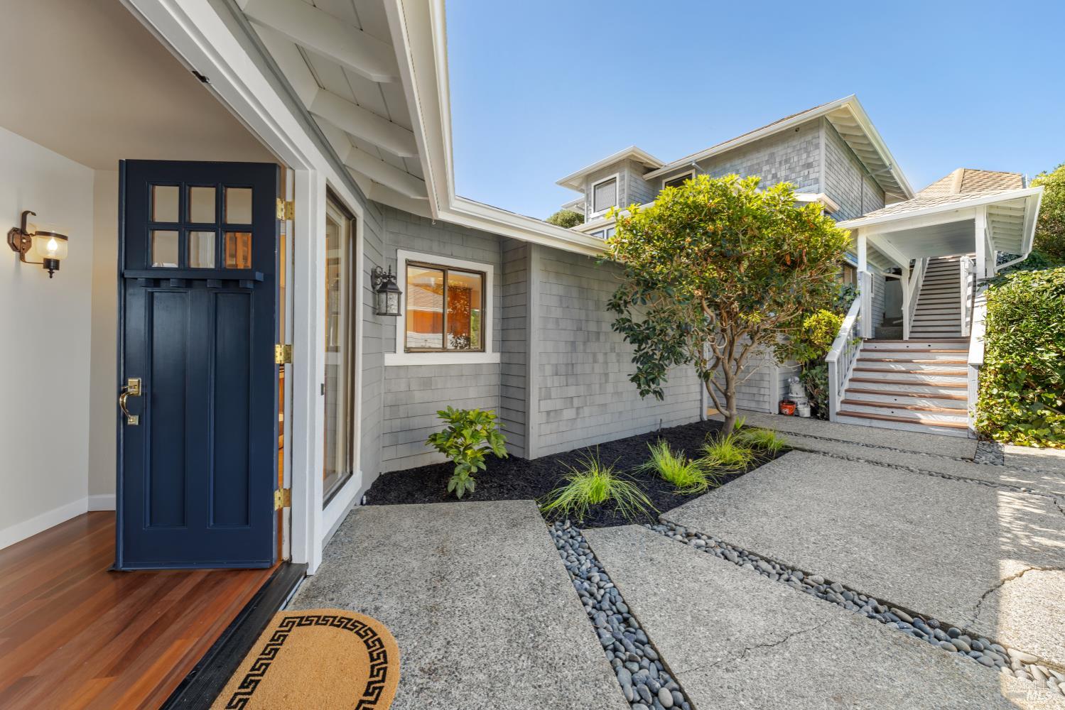 500 Ridge Road Tiburon, CA 94920 - Photo 6 of 42 front view of a house