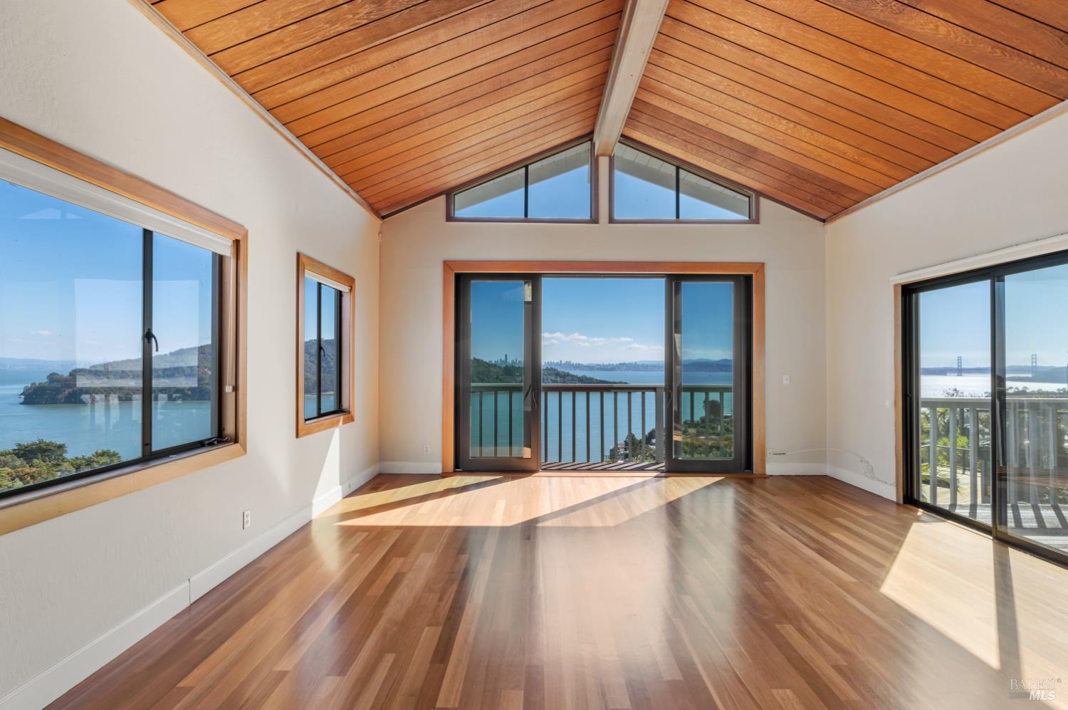 500 Ridge Road Tiburon, CA 94920 - Photo 10 of 42 a view of porch with a floor to ceiling window