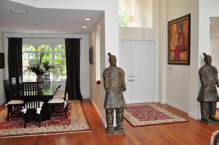 3117 Westminster Drive Boca Raton, FL 33496 - Photo 3 of 27 Foyer & Dining Room