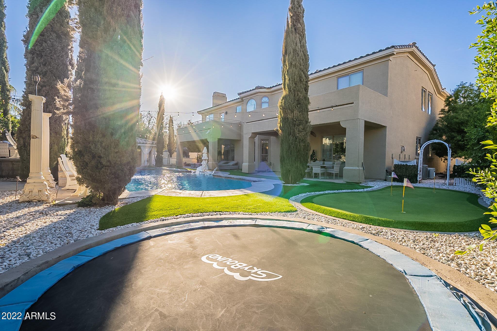 4611 East Desperado Road Gilbert, AZ 85297 - Photo 73 of 125 Outside Trampoline View