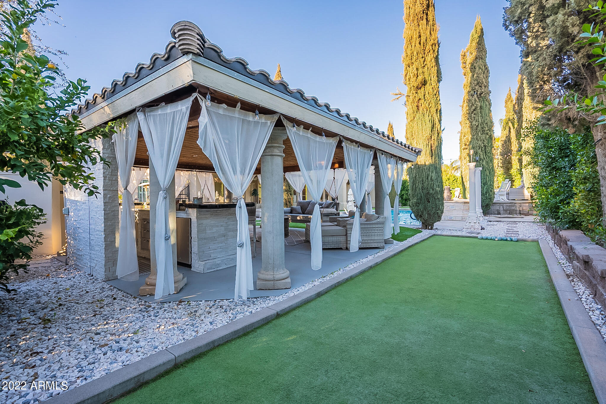 4611 East Desperado Road Gilbert, AZ 85297 - Photo 80 of 125 Bocce-Gazebo View
