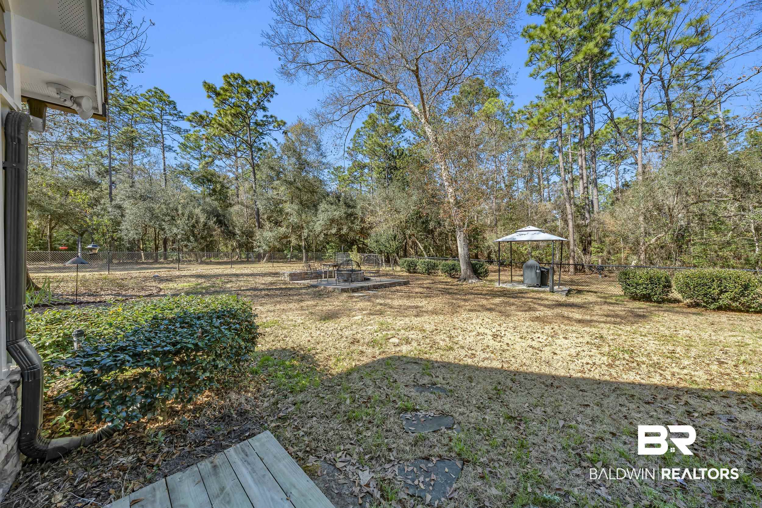 22929 Highway 98 Foley, AL 36535 - Photo 45 of 54 Fenced backyard featuring a gazebo