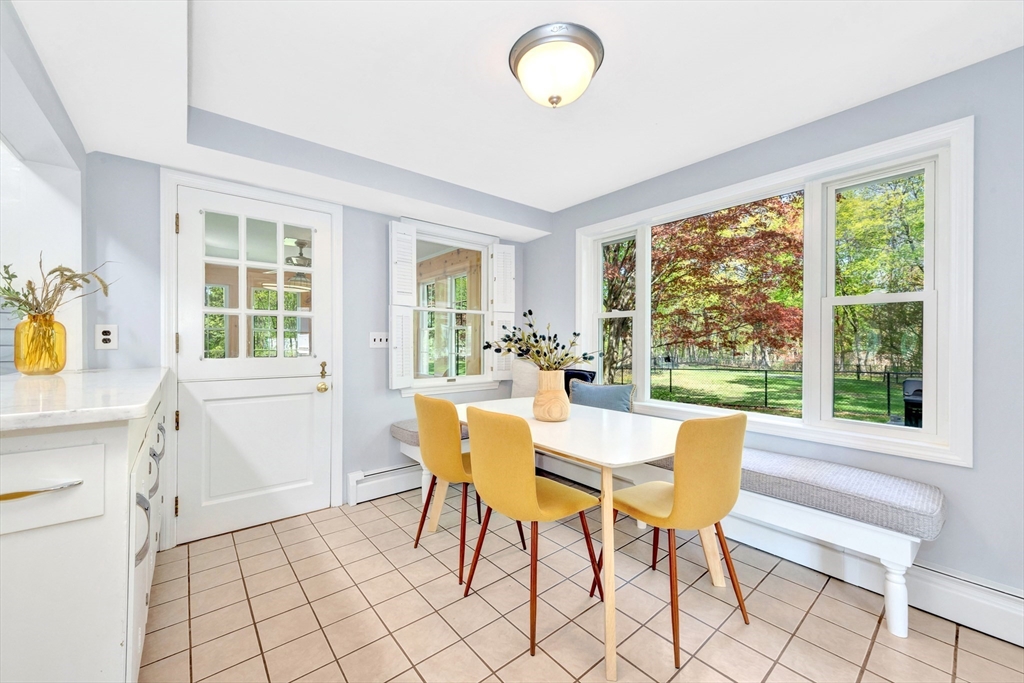 26 Andover Road Billerica, MA 01821 - Photo 24 of 40 a view of a dining room with furniture window and outside view