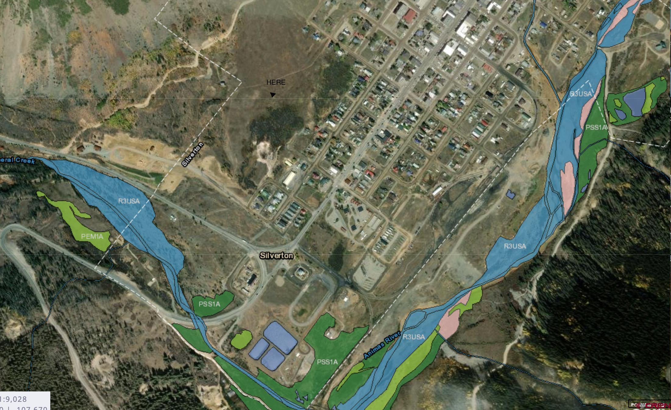 16 Bluff Street Silverton, CO 81433 - Photo 11 of 12 a map view of location