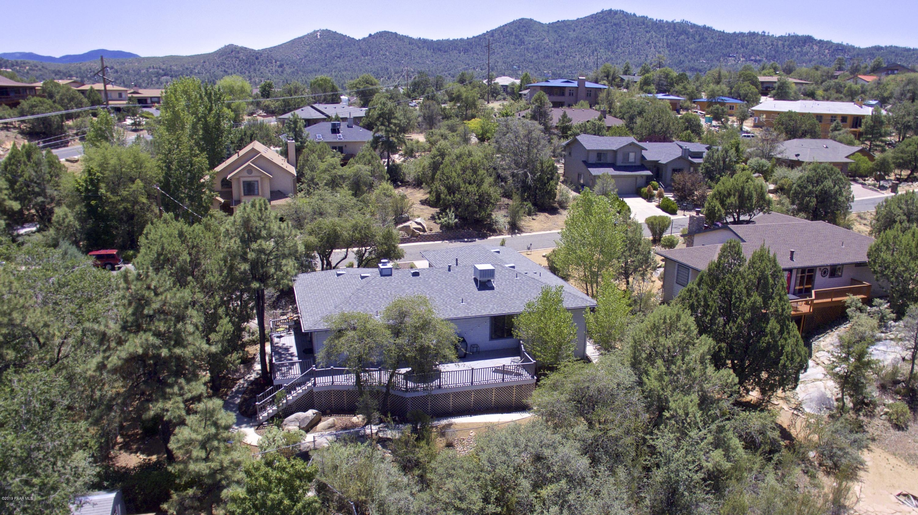 1444 Vista Road Prescott, AZ 86303 - Photo 1 of 28 Arial View of Home