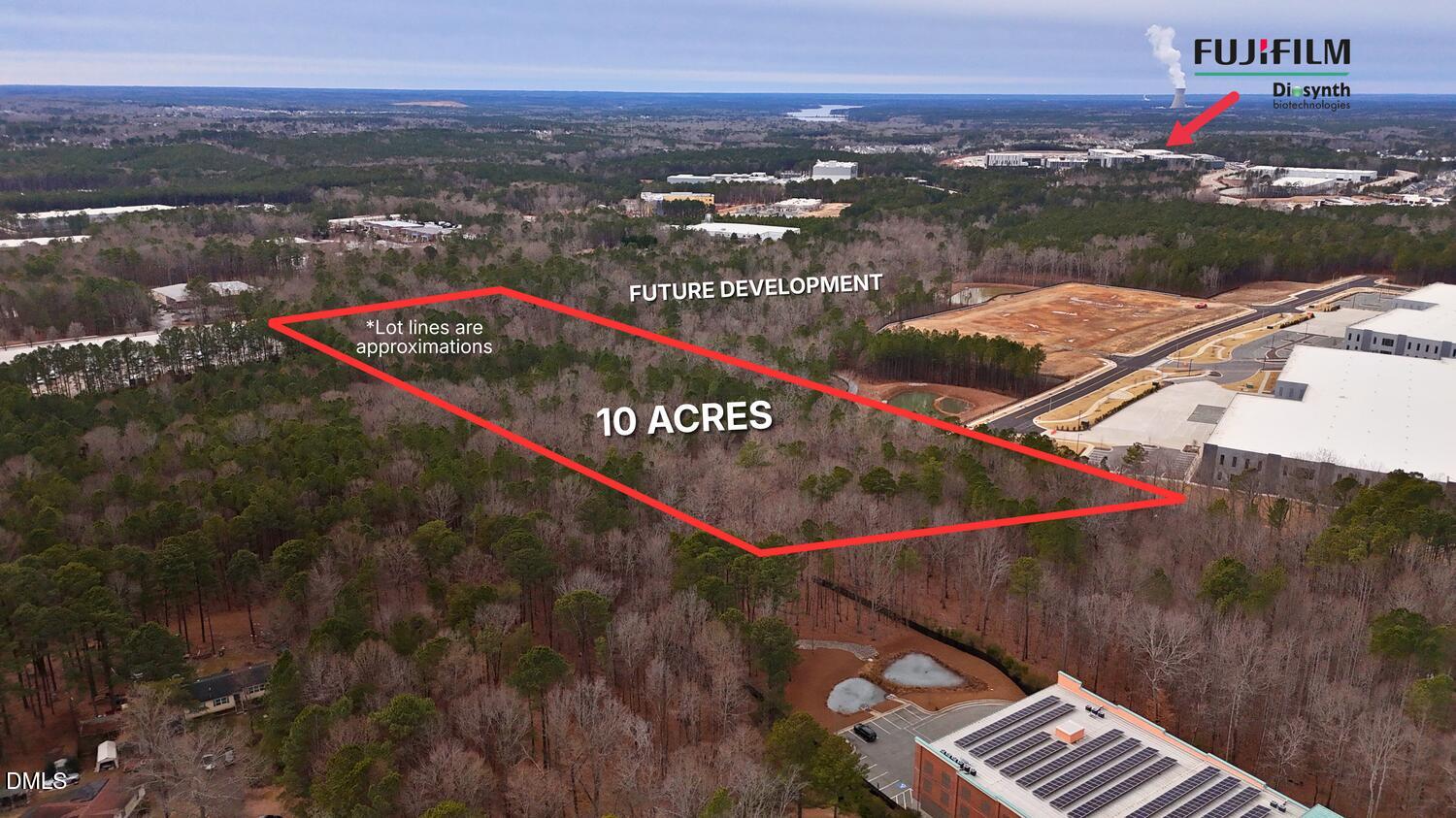 0 Thomas Mill Road Holly Springs, NC 27540 - Photo 6 of 14 a view of a city