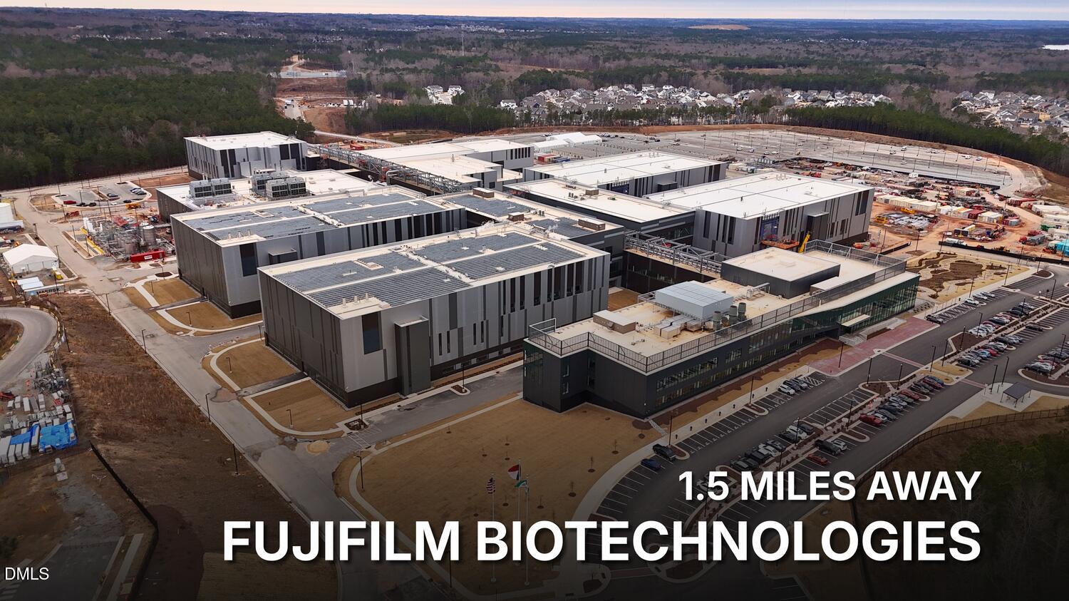 0 Thomas Mill Road Holly Springs, NC 27540 - Photo 10 of 14 an aerial view of a house with a garden