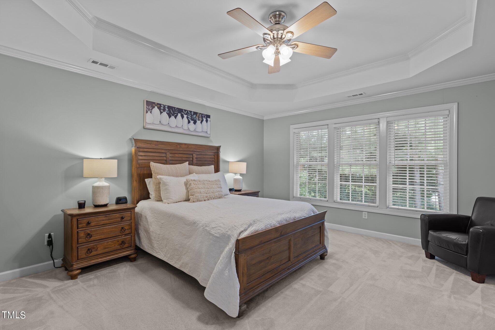12417 Village Gate Way Raleigh, NC 27614 - Photo 18 of 43 Large Primary Bedroom
