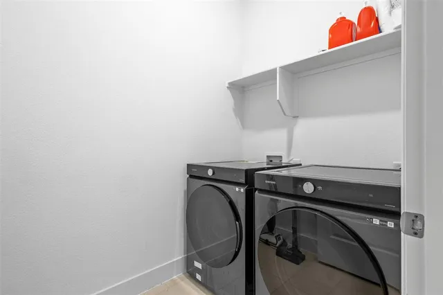 a living room filled with furniture