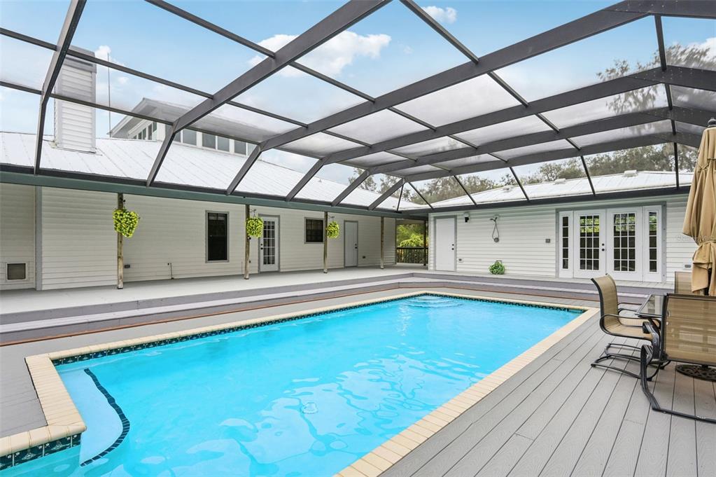 13221 North Branch Road Sarasota, FL 34240 - Photo 50 of 64 a view of swimming pool with seating area