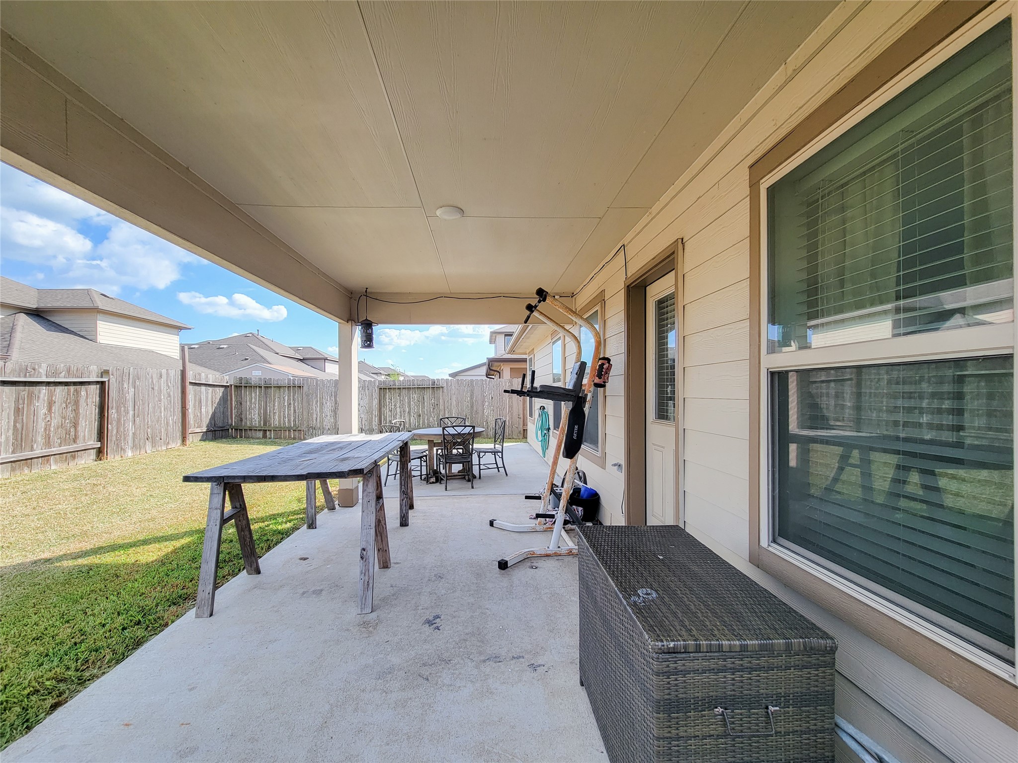 8003 Ecru Lane Rosharon, TX 77583 - Photo 26 of 35 a view of a porch with furniture