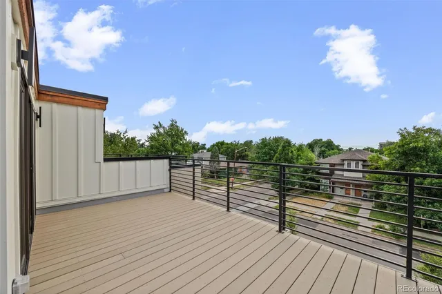 a view of a backyard with a garden