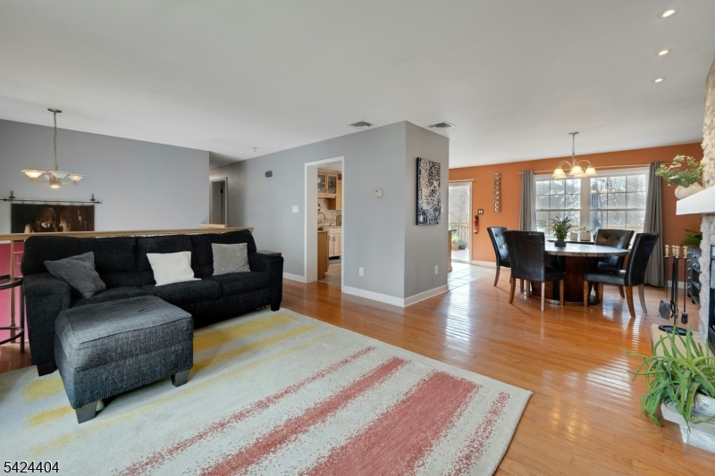 4 Andover Mohawk Road Sparta, NJ 07871 - Photo 16 of 35 a living room with furniture and wooden floor