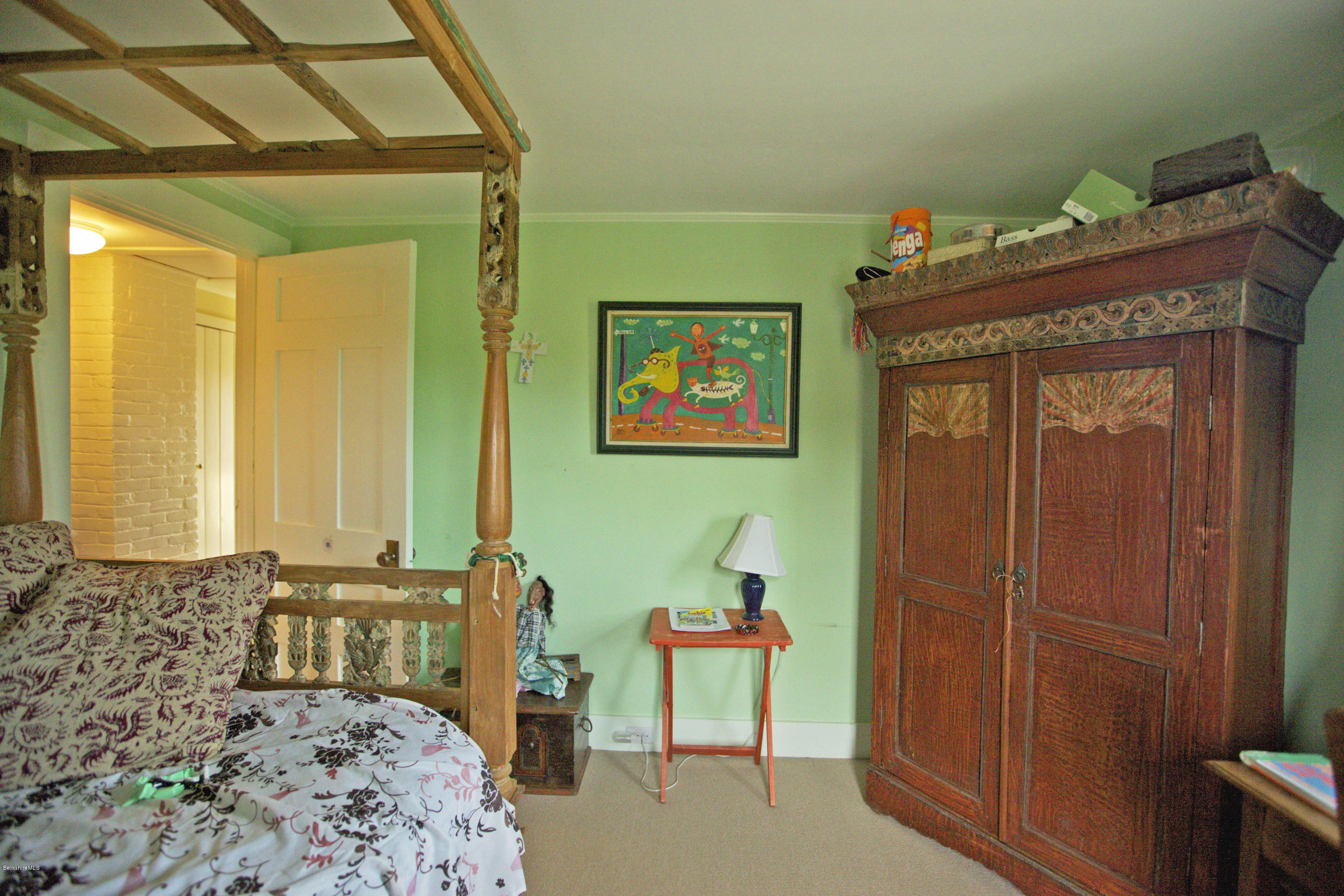 1286 Monterey Road Otis, MA 01253 - Photo 24 of 43 a bedroom with a bed and a window