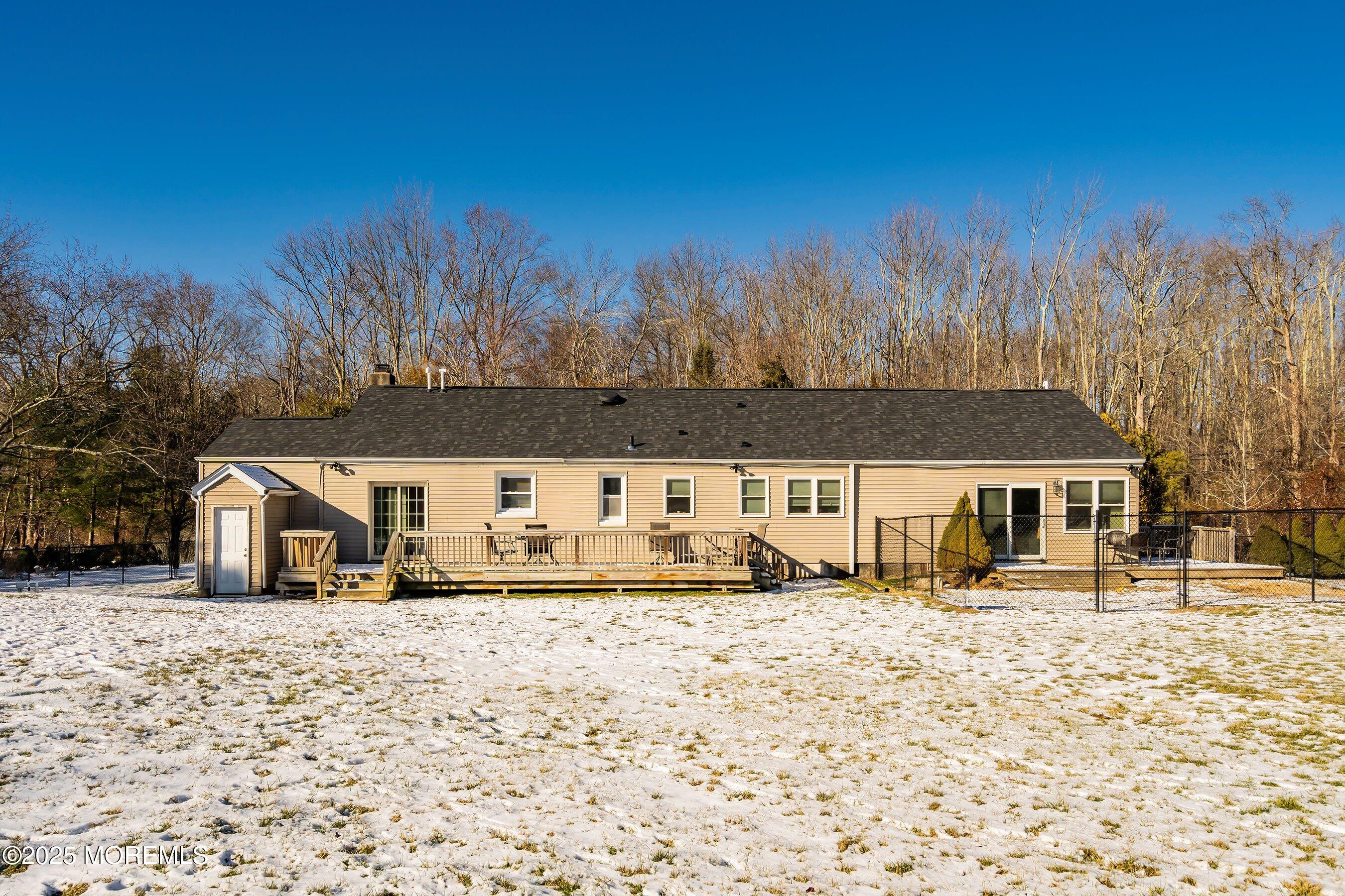 319 Jackson Mills Road Freehold, NJ 07728 - Photo 24 of 30 a view of a backyard