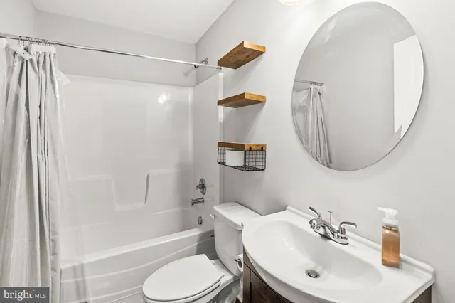 a workspace with furniture and a window