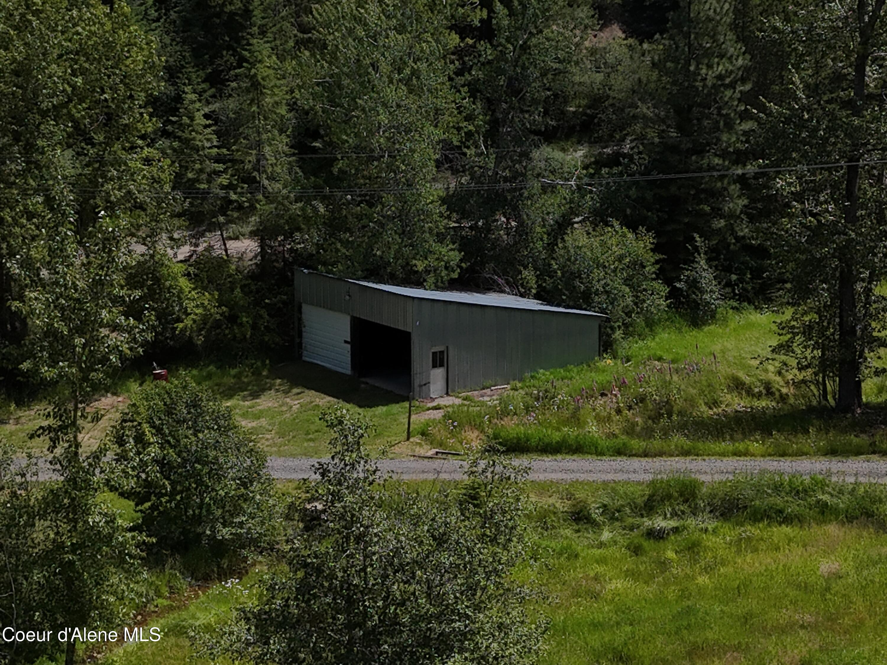 3115 Cherry Creek Road St. Maries, ID 83861 - Photo 49 of 52 3115 Cherry Creek Aerial of lower shop p