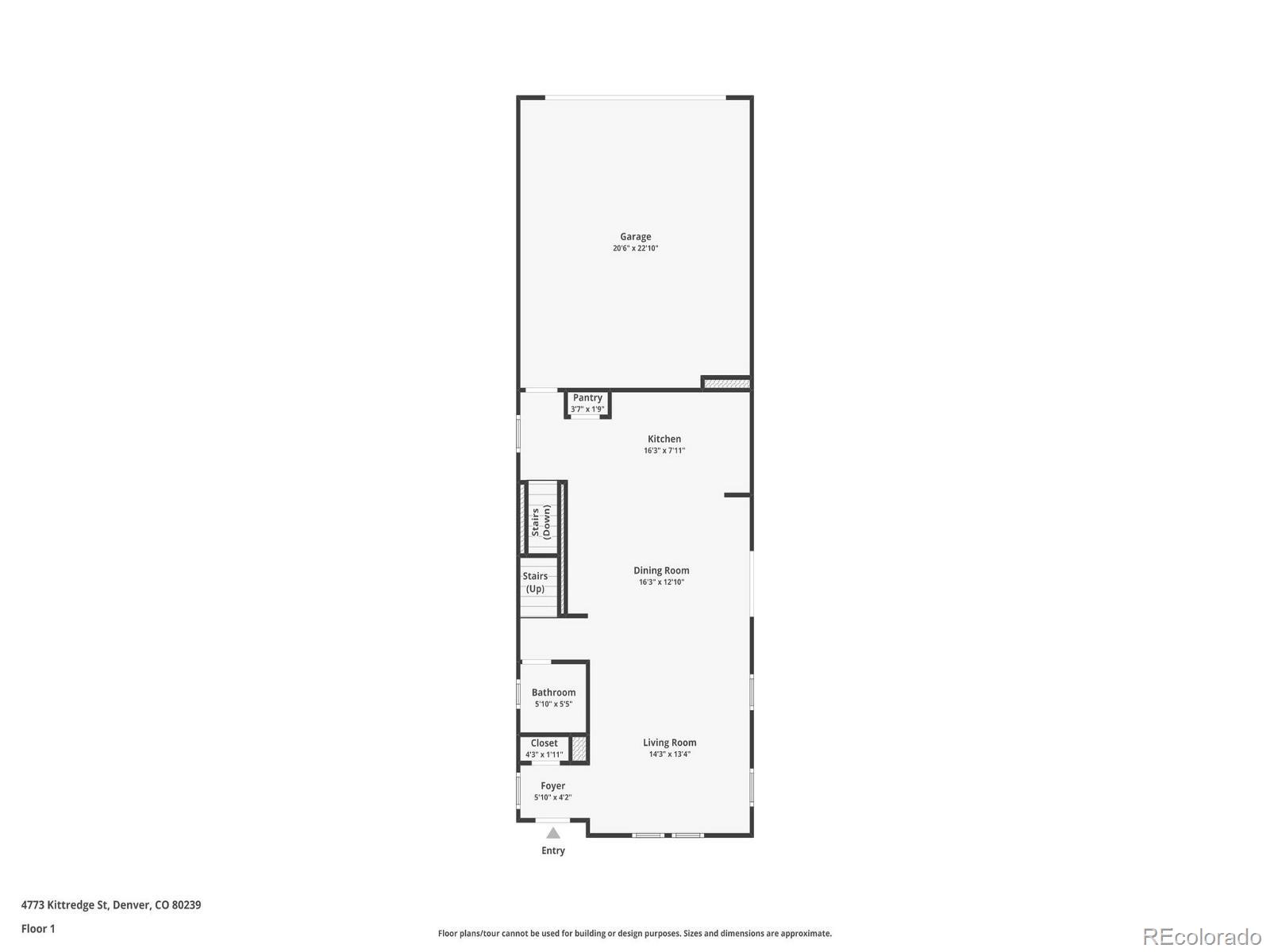 4773 Kittredge Street Denver, CO 80239 - Photo 29 of 32 a picture of a room with a white wall
