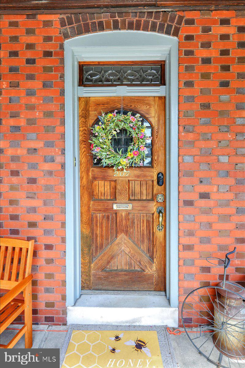 207 State Street Reading, PA 19607 - Photo 55 of 55 a view of a door with a fireplace