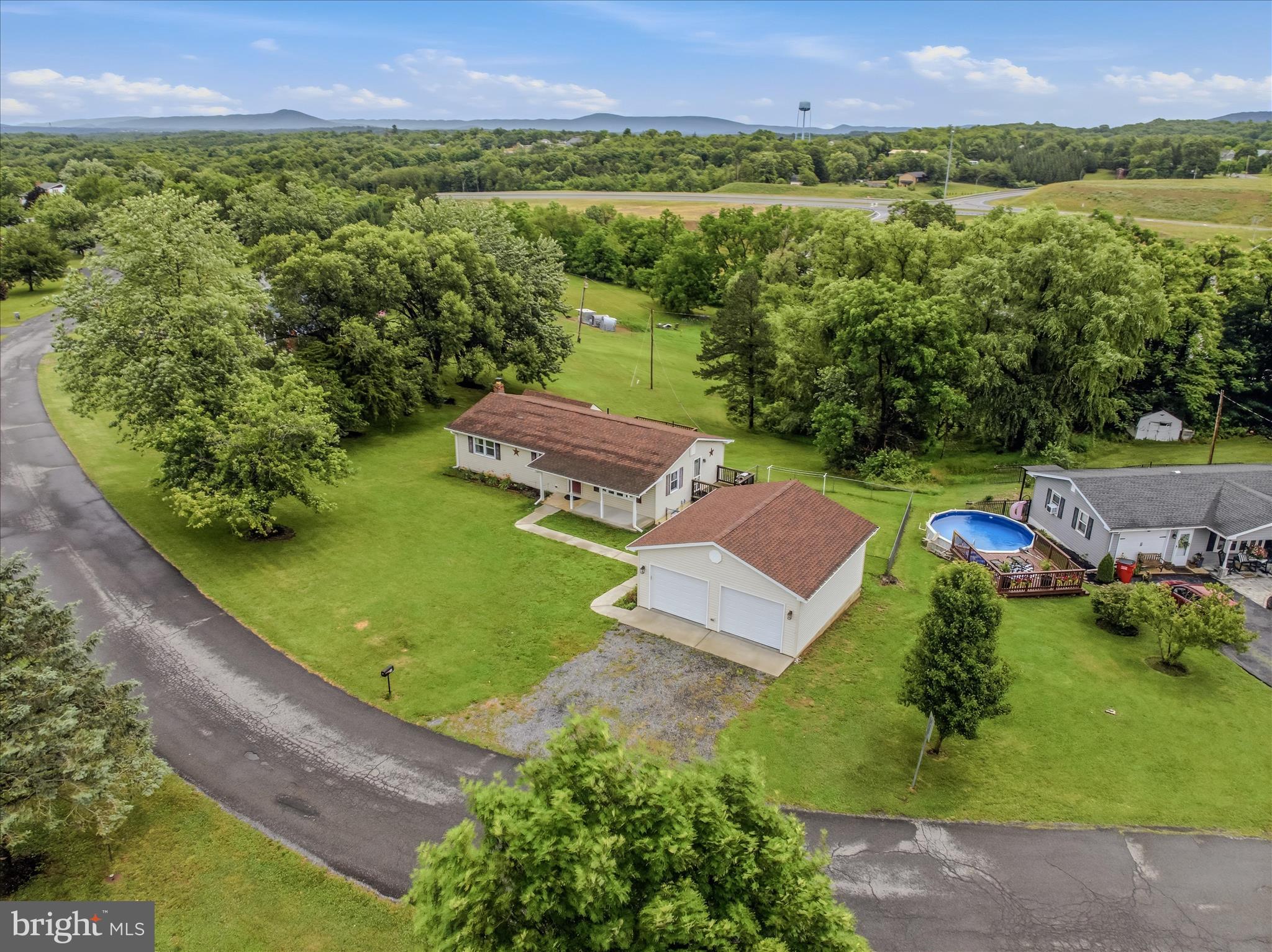 34 Morgan Lane Berkeley Springs, WV 25411 - Photo 44 of 52 Aerial Front