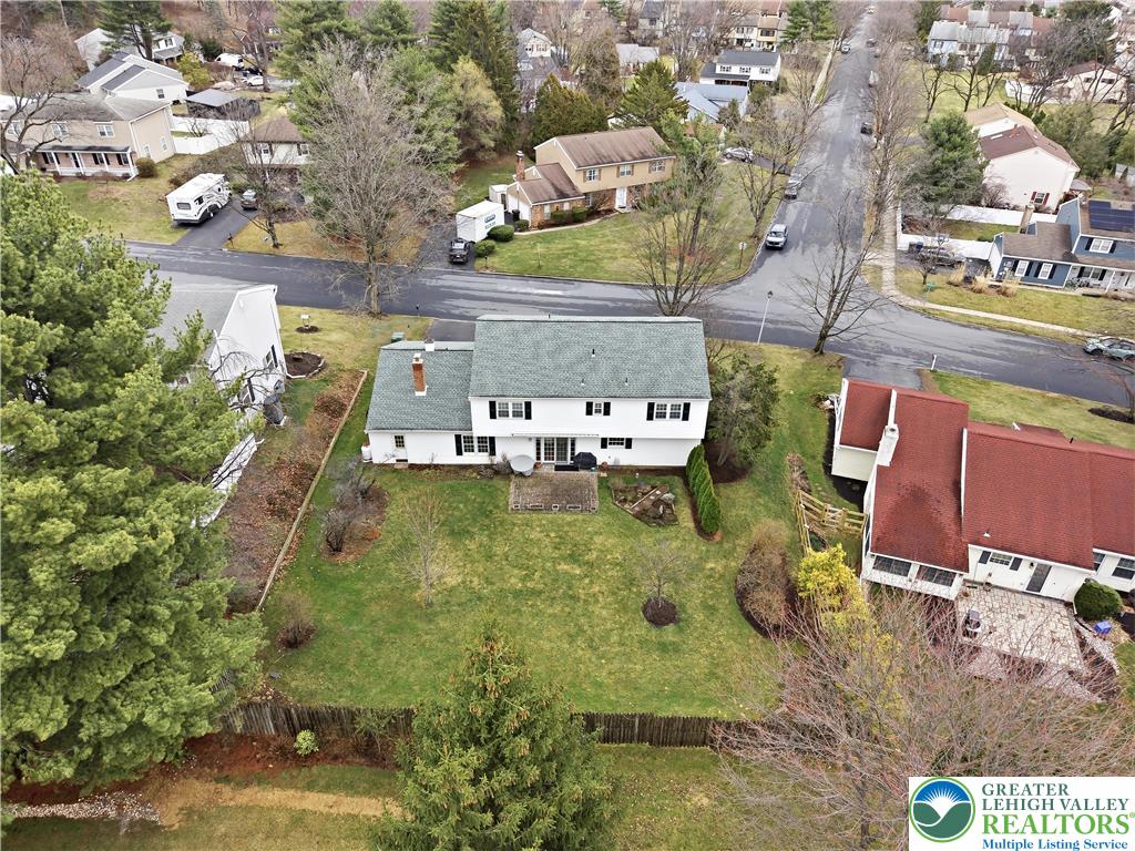 1700 Brandywine Road Allentown, PA 18104 - Photo 3 of 48 an aerial view of residential houses with outdoor space