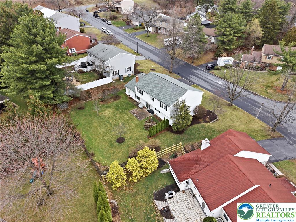 1700 Brandywine Road Allentown, PA 18104 - Photo 41 of 48 an aerial view of residential houses with outdoor space