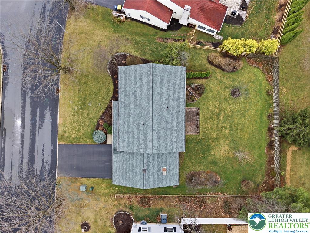 1700 Brandywine Road Allentown, PA 18104 - Photo 43 of 48 an aerial view of a house with a garden