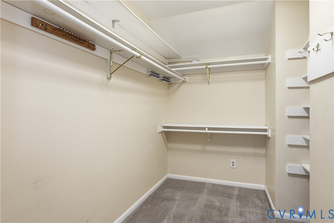 13622 Winterberry Ridge Midlothian, VA 23112 - Photo 23 of 47 a view of an empty walk in closet