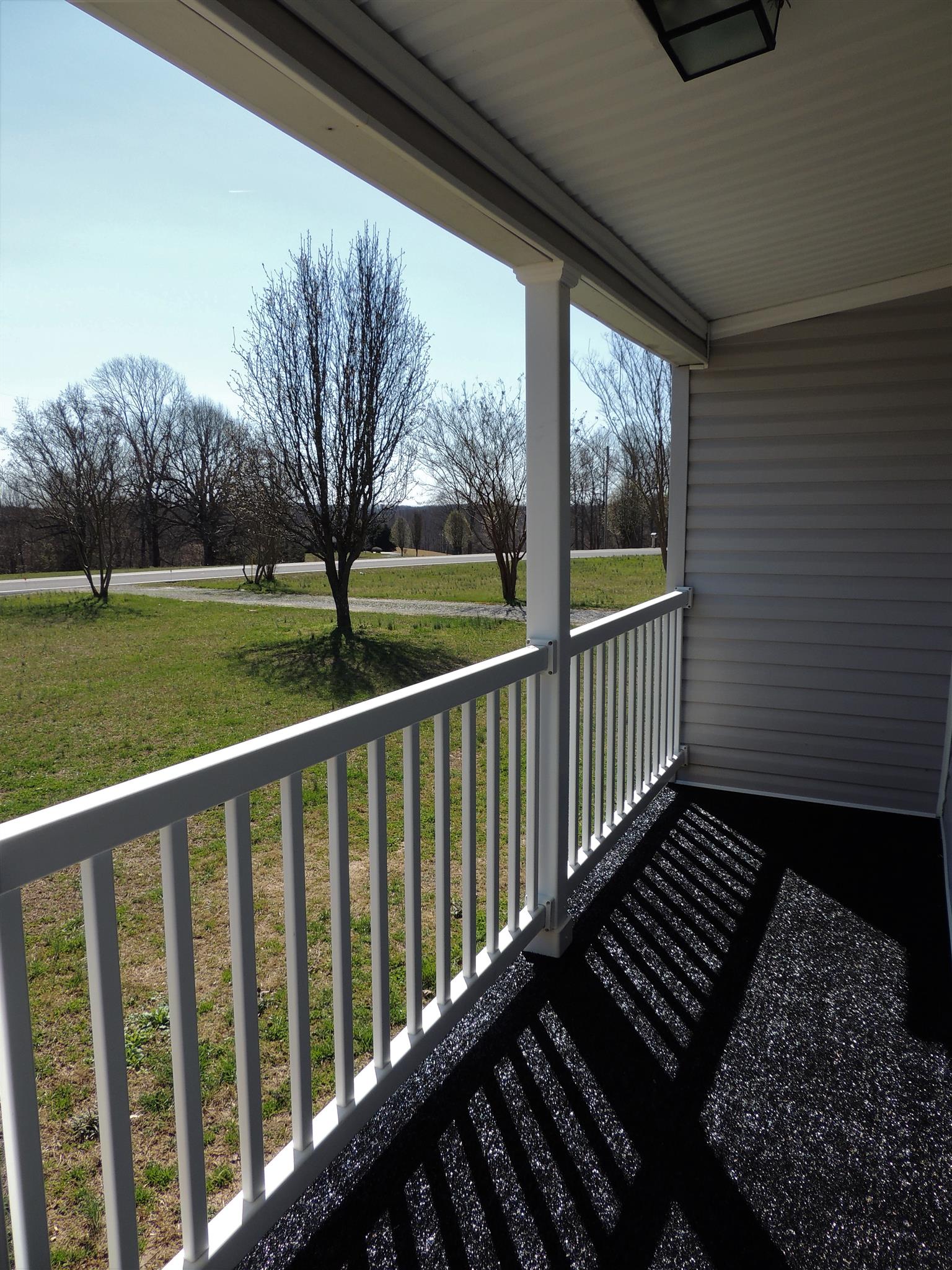 Front porch with room for chairs and table