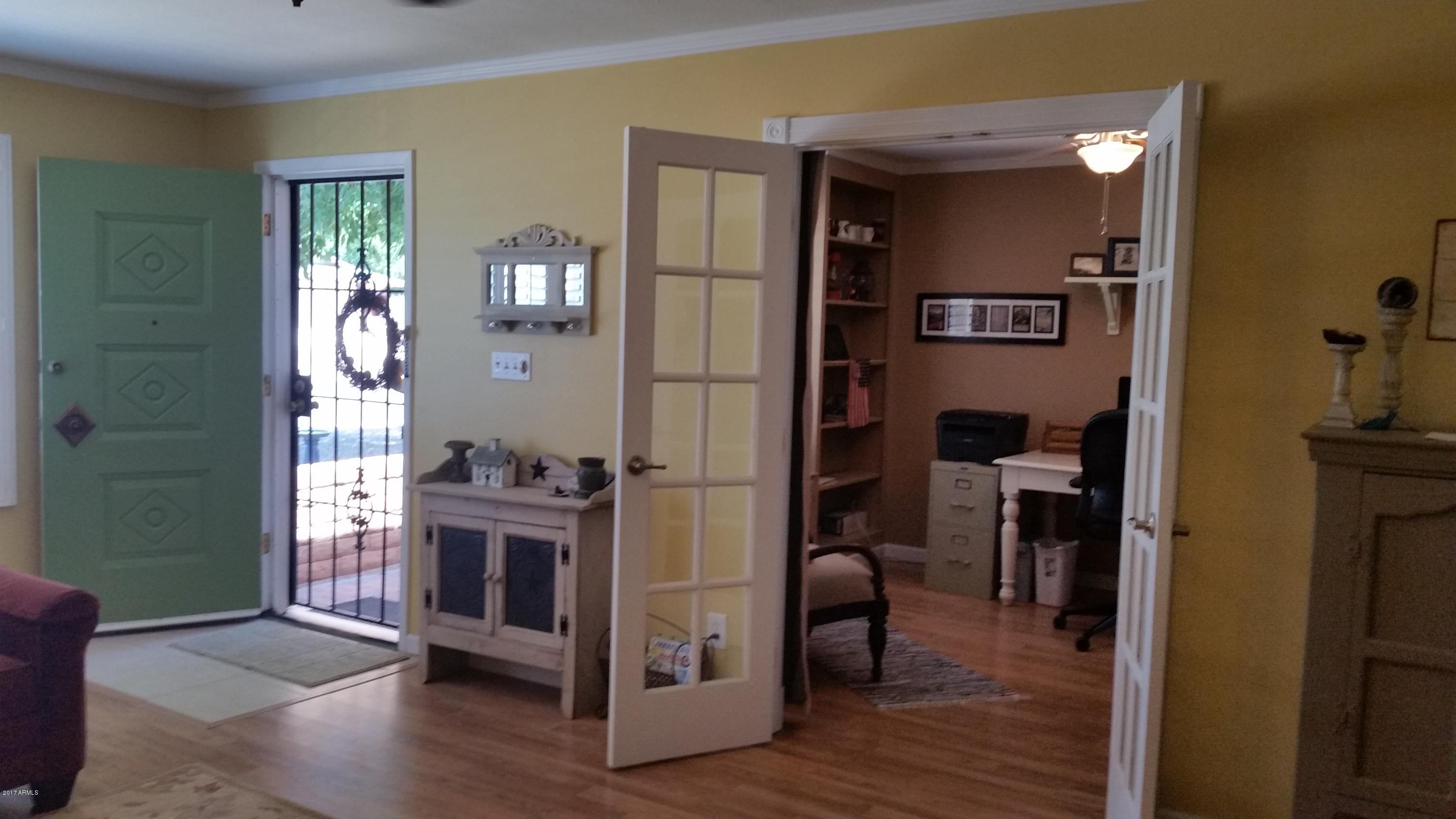 1643 West Royal Palm Road Phoenix, AZ 85021 - Photo 5 of 39 french doors to office
