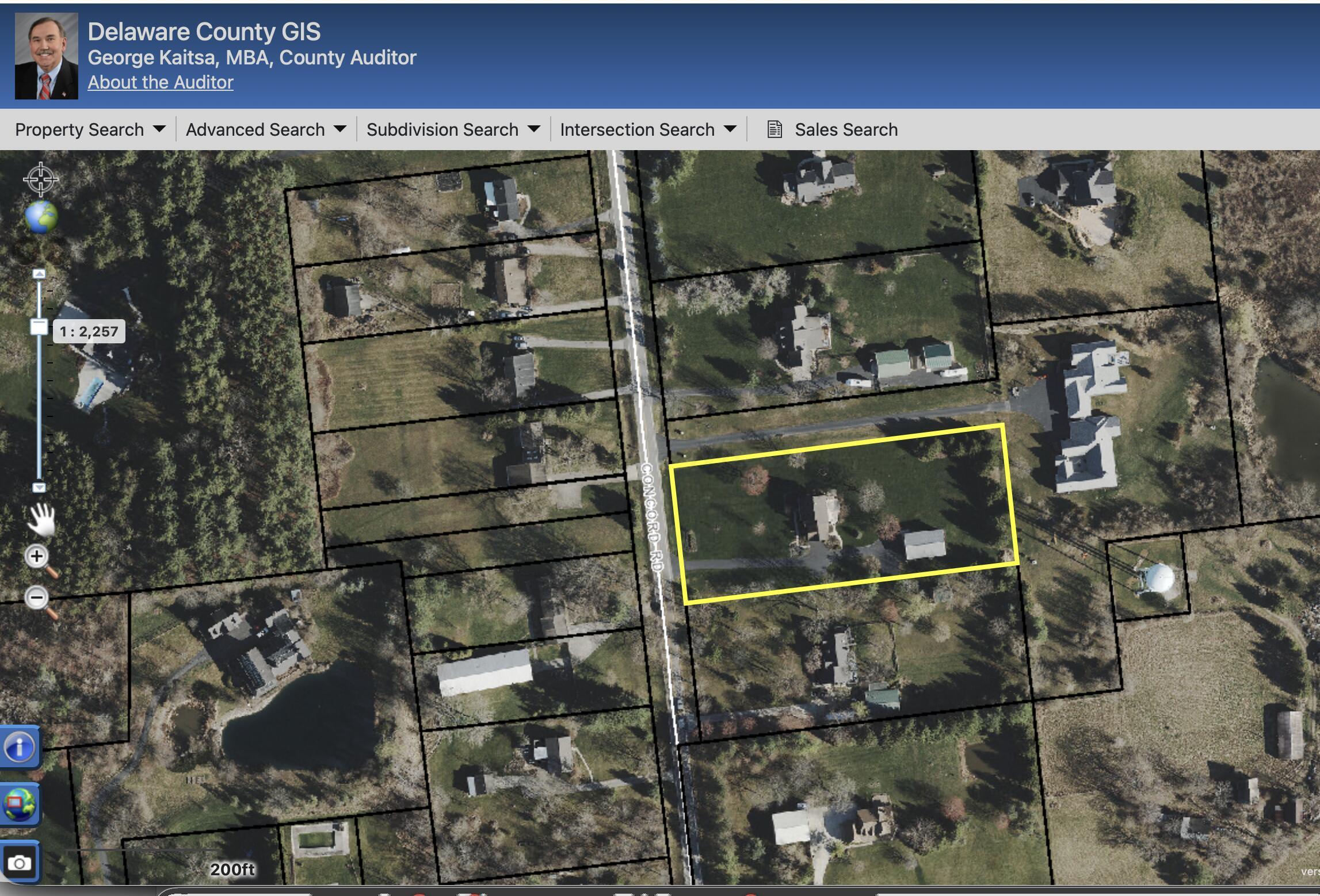 9471 Concord Road Powell, OH 43065 - Photo 39 of 40 APPROXIMATE LOT LINES