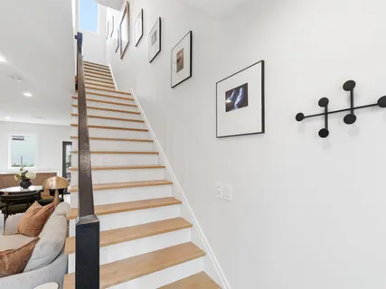 a view of entryway and hall
