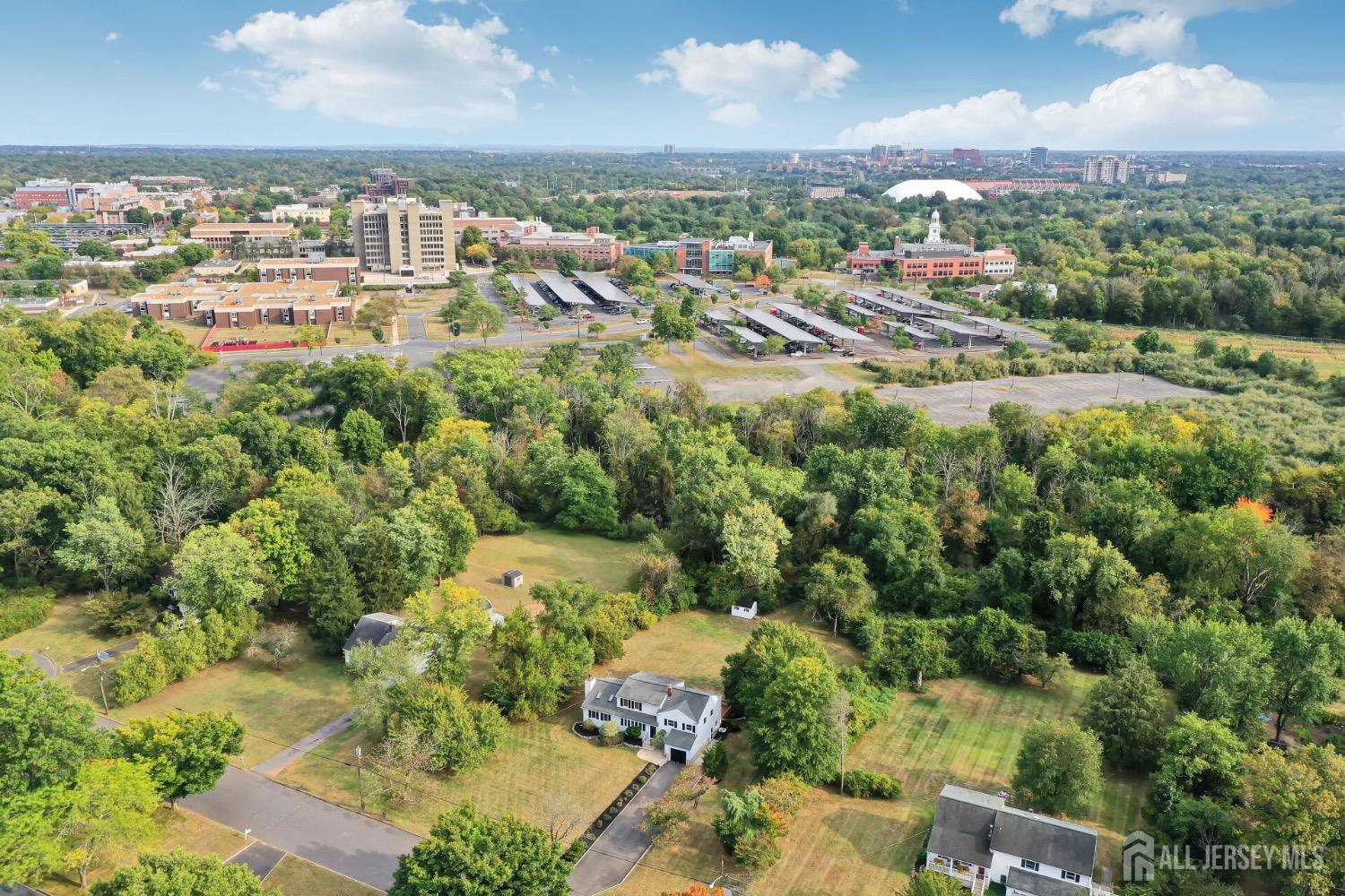 321 Overbrook Road Piscataway, NJ 08854 - Photo 41 of 46 an aerial view of residential houses with outdoor space and trees