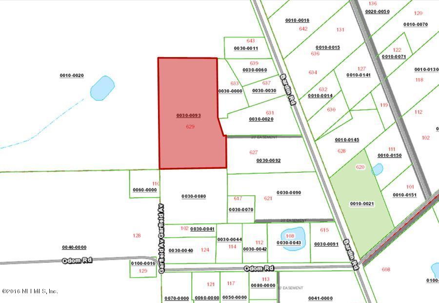 629 Bardin Road Palatka, FL 32177 - Photo 1 of 1 map of property