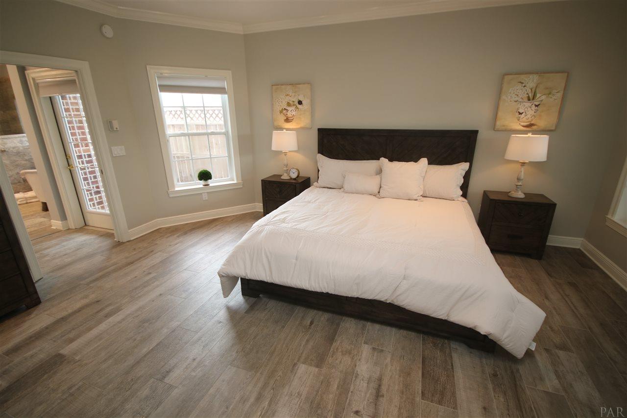 6021 Otter Point Road Pensacola, FL 32504 - Photo 30 of 50 Master suite w/ hallway door for total privacy!