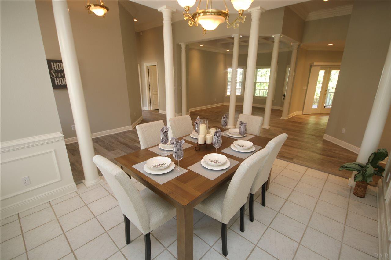 picture frame molding & crown molding.