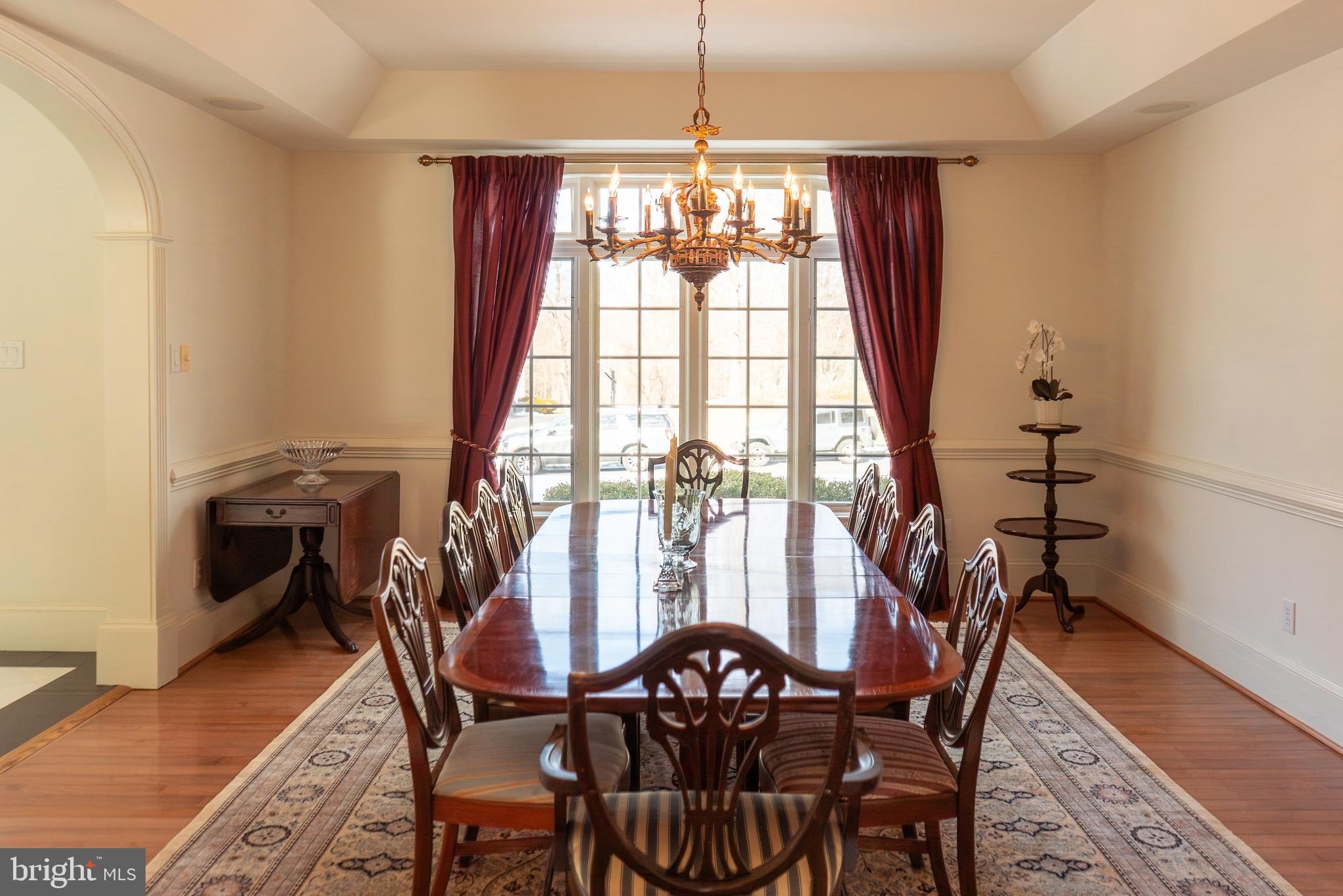 1160 Jefferson Lane Huntingdon Valley, PA 19006 - Photo 22 of 98 a view of a dining room with furniture window and wooden floor