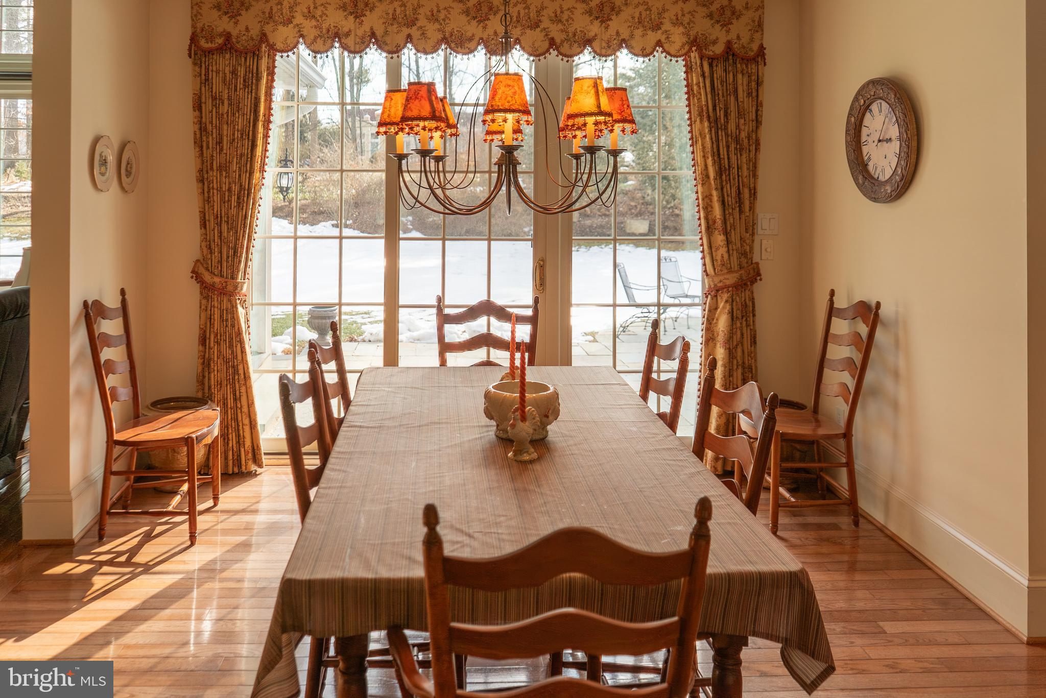 1160 Jefferson Lane Huntingdon Valley, PA 19006 - Photo 28 of 98 a view of a dining room with furniture window and wooden floor