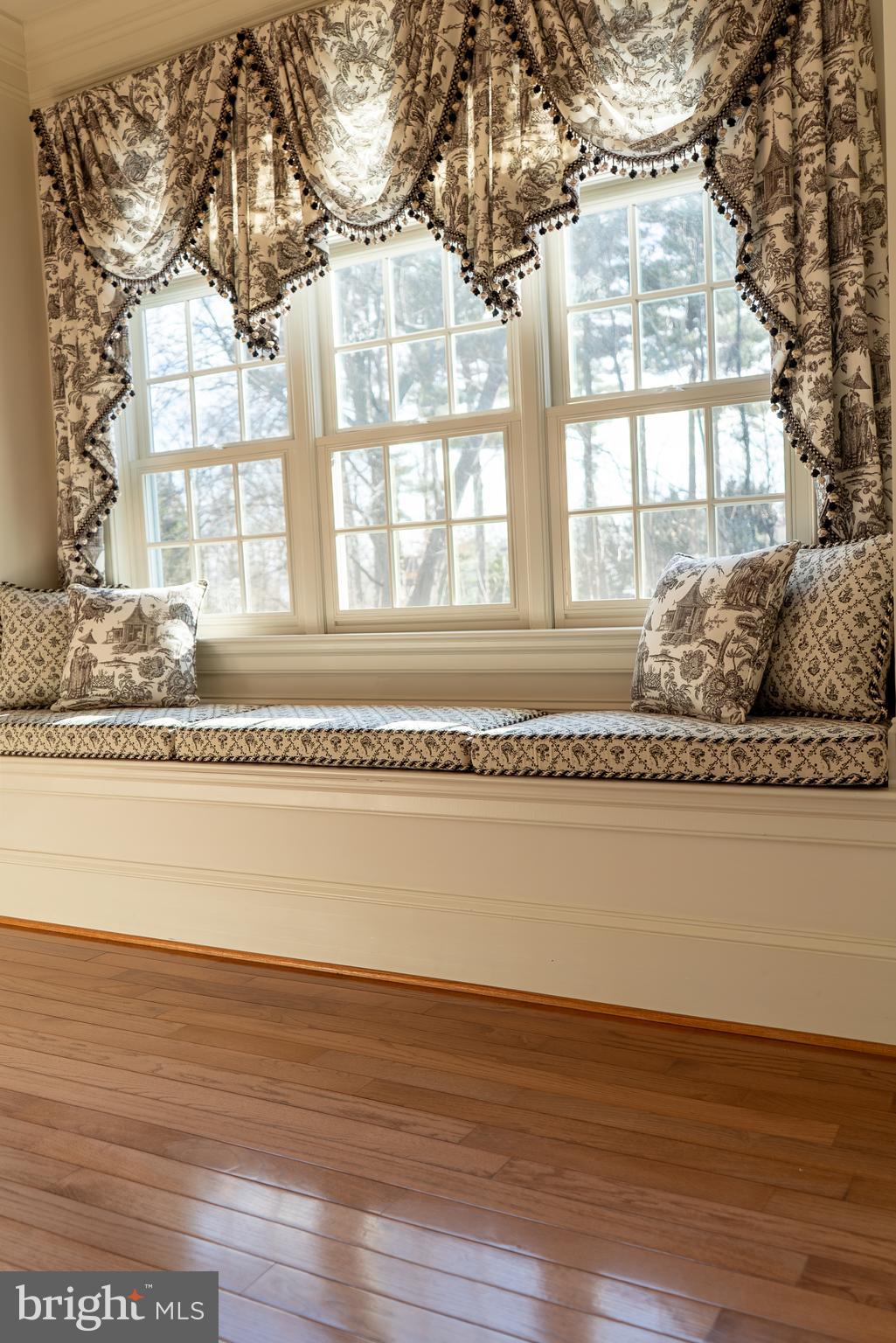 1160 Jefferson Lane Huntingdon Valley, PA 19006 - Photo 36 of 98 a living room with a floor to ceiling window and wooden floor