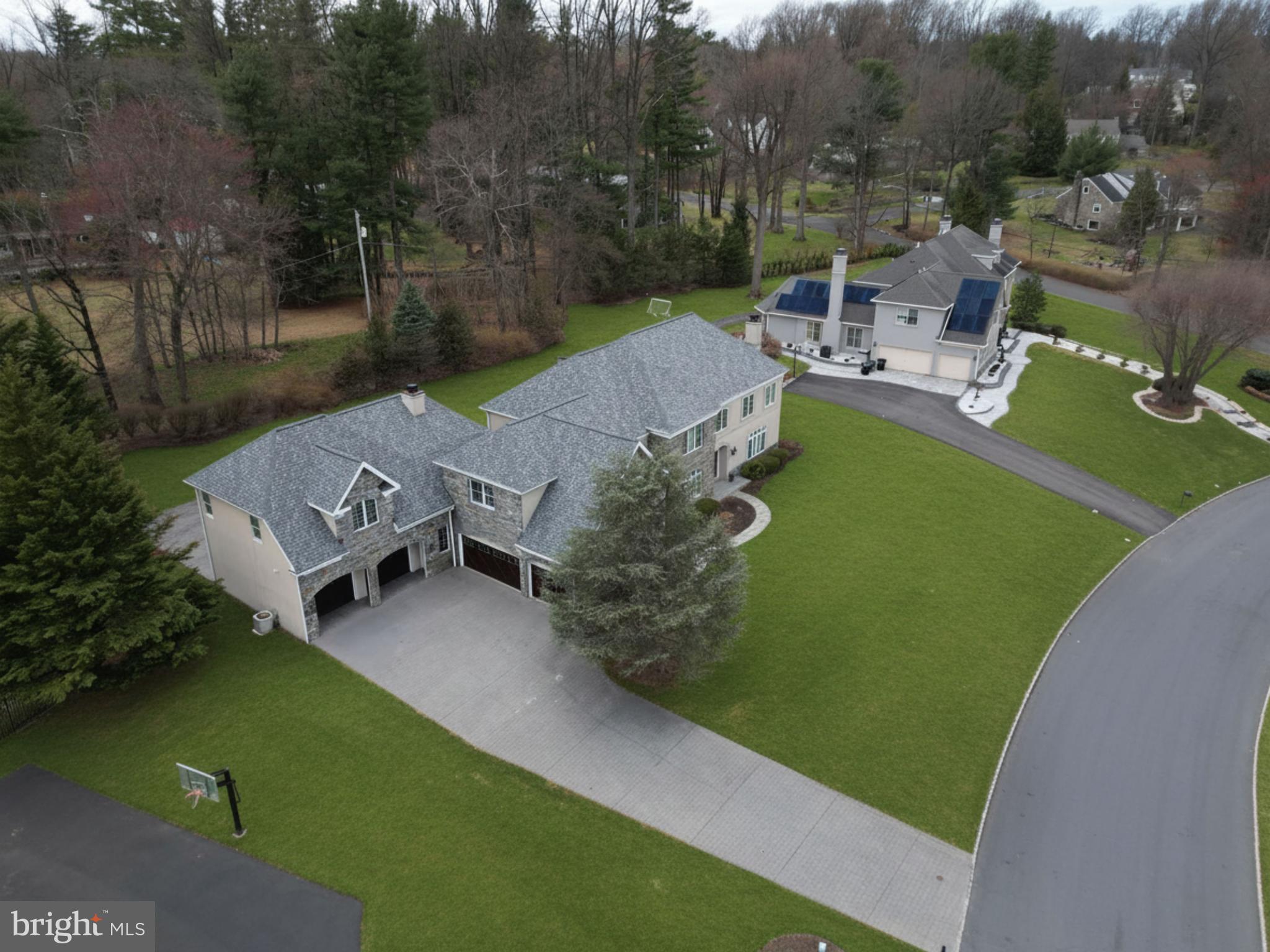 1160 Jefferson Lane Huntingdon Valley, PA 19006 - Photo 98 of 98 an aerial view of a house with outdoor space