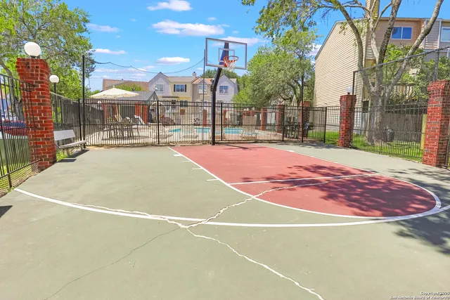 a view of a basket ball ground