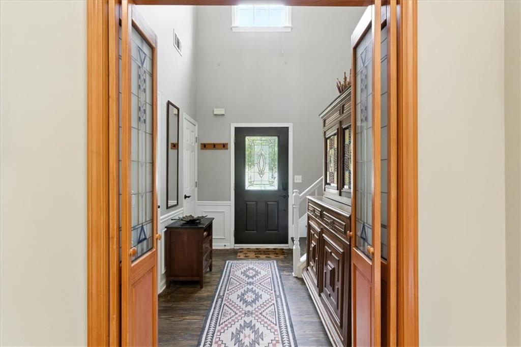 120 Quarrington Court Milton, GA 30004 - Photo 3 of 48 a view of hallway with stairs