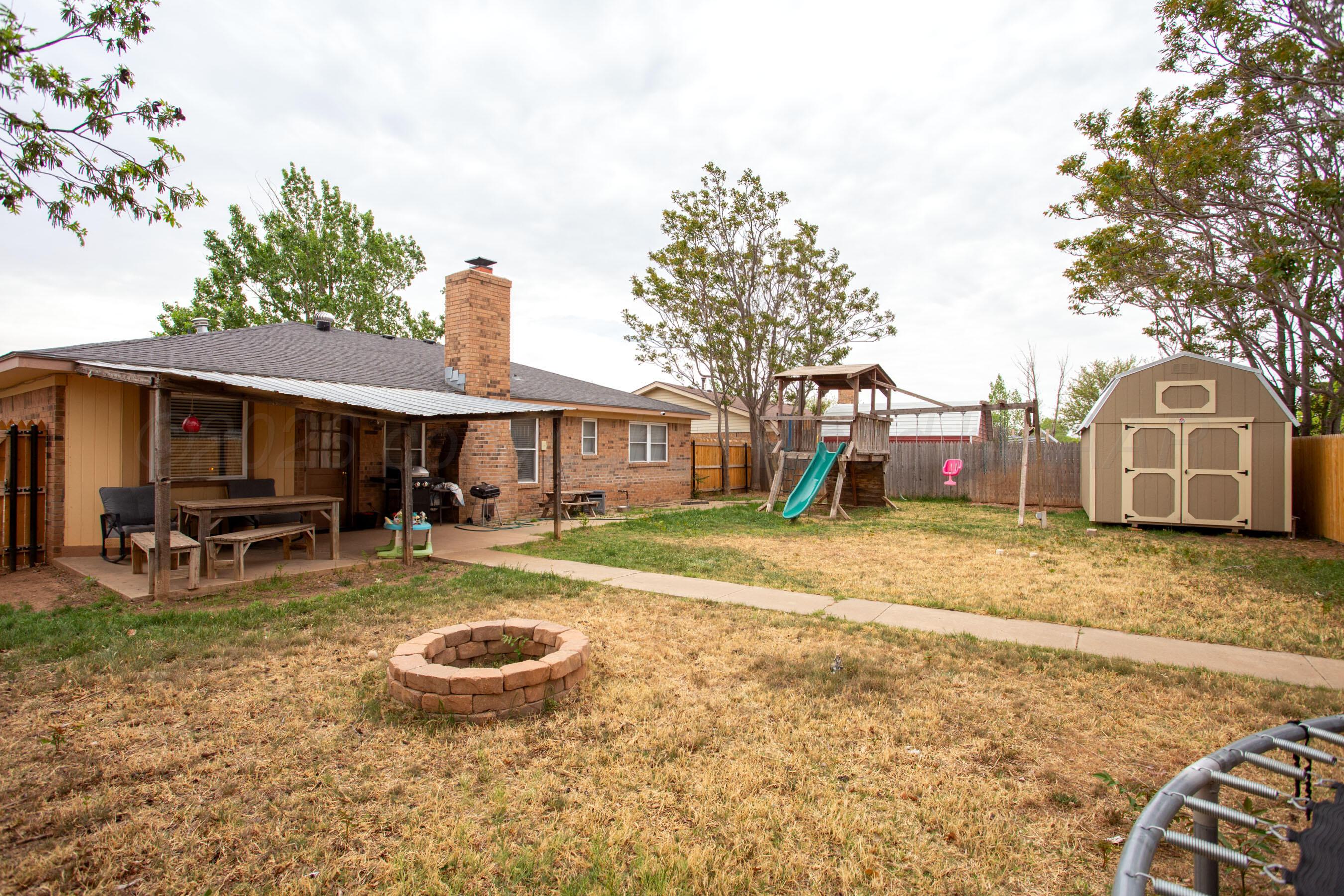 8128 Coronado Trail Amarillo, TX 79110 - Photo 24 of 25 Backyard