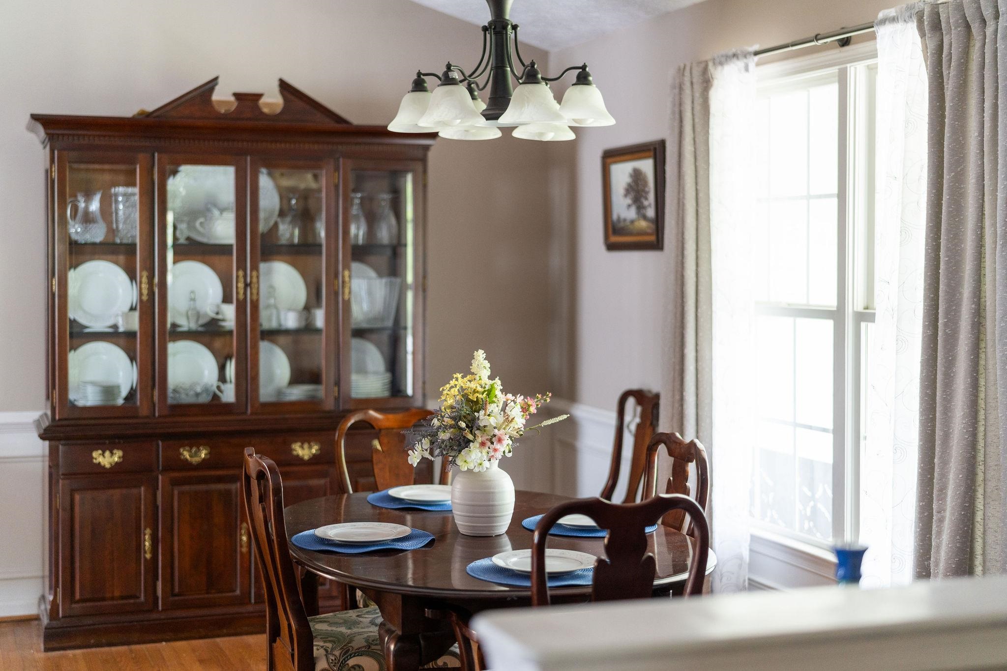 516 Estaline Valley Road Craigsville, VA 24430 - Photo 22 of 75 a view of a dining room with furniture and window