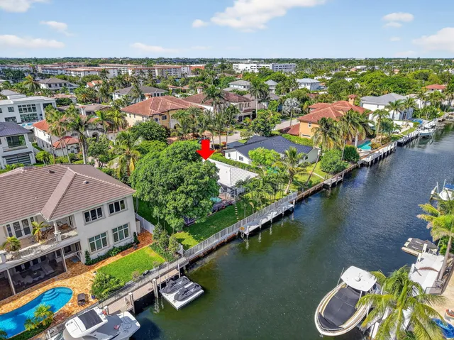 a view of swimming pool from a balcony
