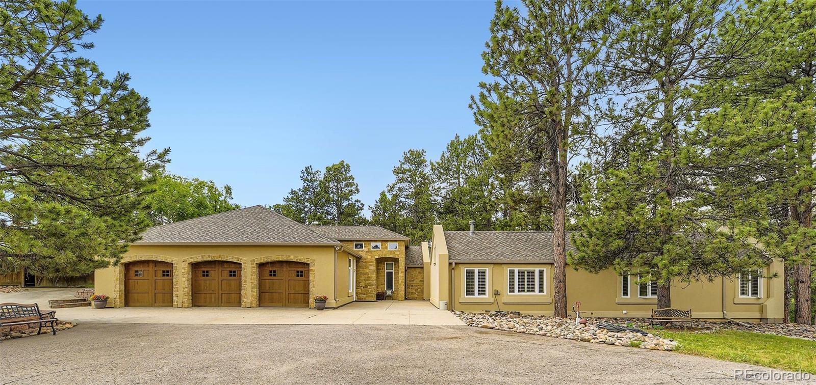 front view of a house