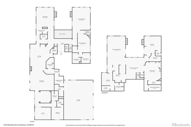 $1,750,000 | 11274 East Manitou Road, Franktown, CO 80116