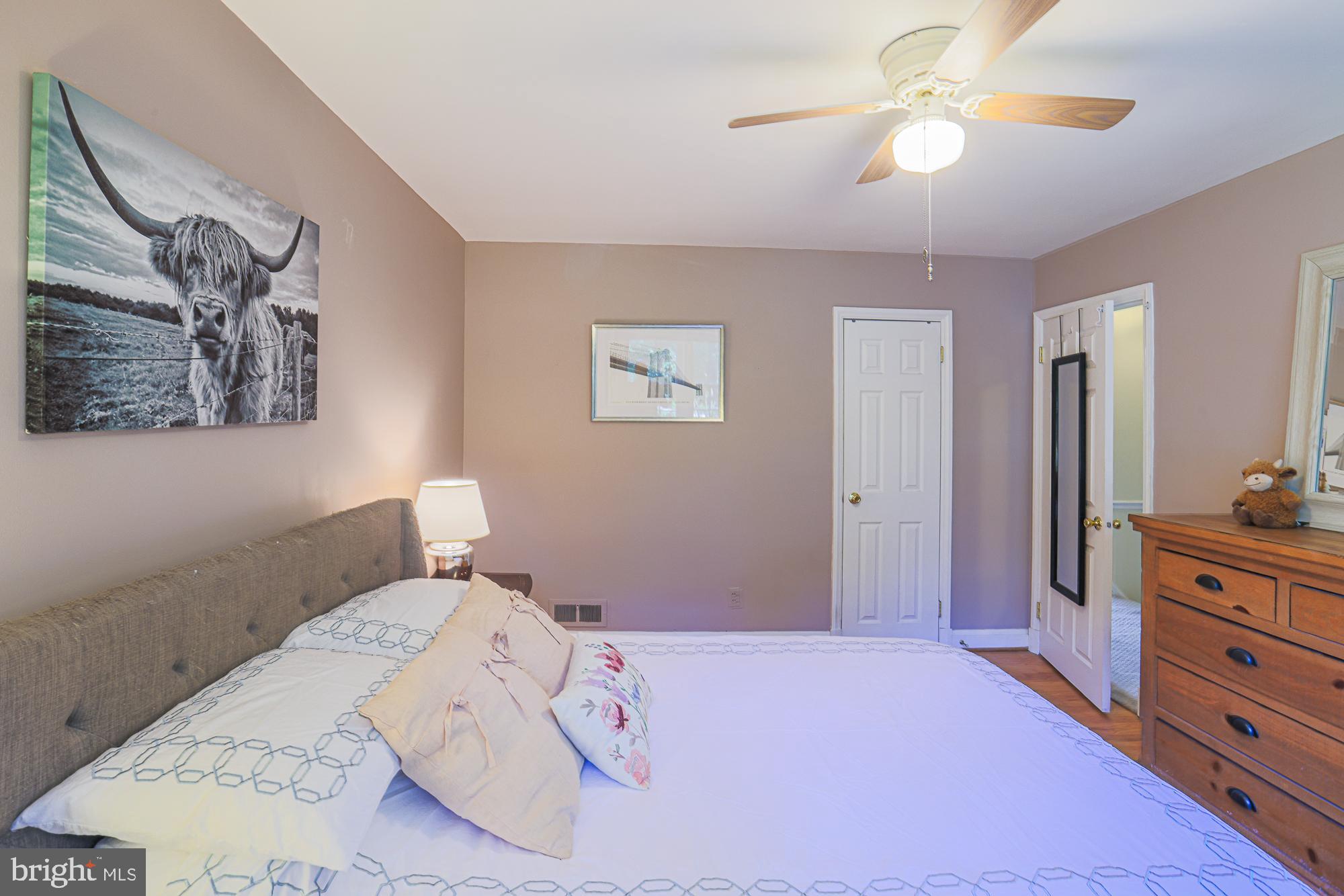 7210 Lanark Road Baltimore, MD 21212 - Photo 34 of 65 Primary Bedroom - Large space with ceiling fan