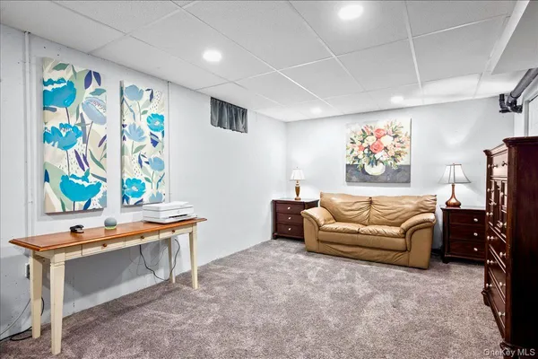 a view of a patio with swimming pool